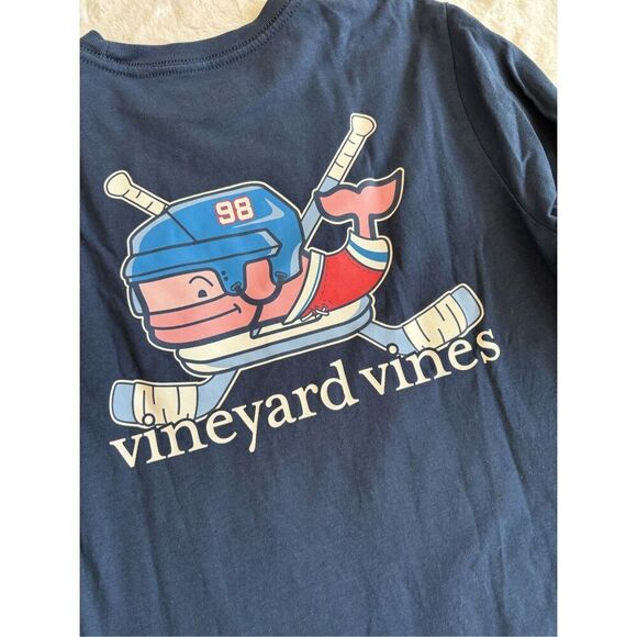 Vineyard Vines Other - Vineyard Vines Hockey Long Sleeve Shirt Medium 12/14